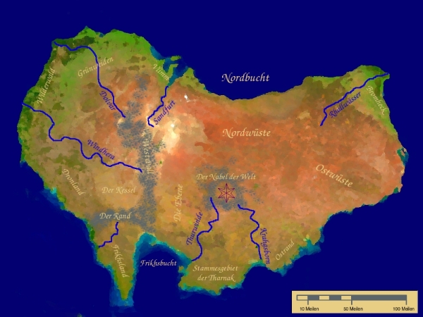 Der Kontinent Tharnak
